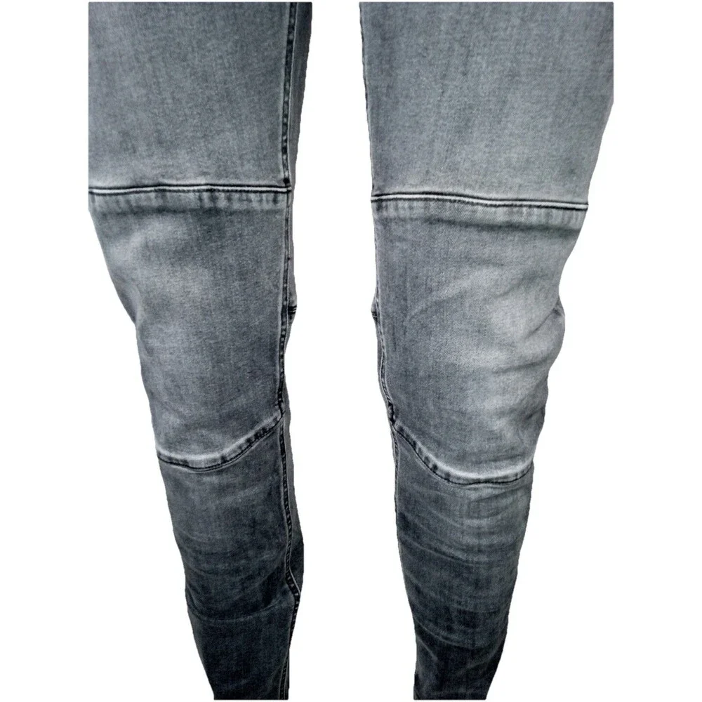 BELSTAFF Jeans Men 36 Skinny Fit Stretch Denim Jeans Distressed Dark Moto Pants